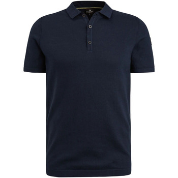 Vêtements Homme T-shirts & Polos Vanguard Polo Knitted Marine Bleu