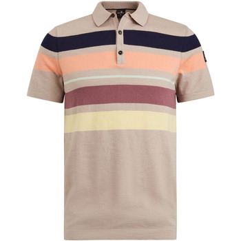 Vêtements Homme T-shirts & Polos Vanguard Polo Knitted Beige Multicolore