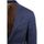 Vêtements Homme Vestes / Blazers Suitable Veste de Costume De Lin Bleu Royal Bleu