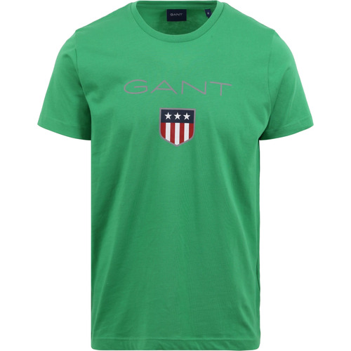 Vêtements Homme Tony & Paul Gant T-shirt Shield Logo Vert Vert
