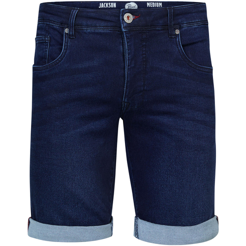 Vêtements Homme Shorts hawaiian / Bermudas Petrol Industries Short coton stretch Bleu