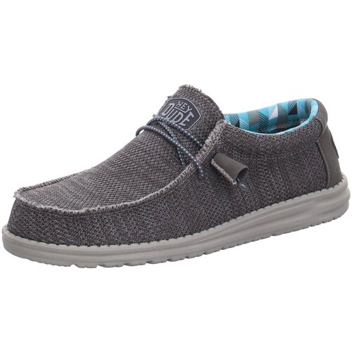 Chaussures Homme Mocassins Hey Dude BRONX Shoes  Gris