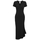 Vêtements Femme Robes longues Chic Star 86910 Noir