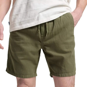 Vêtements Homme Shorts / Bermudas Superdry Overdyed Vert