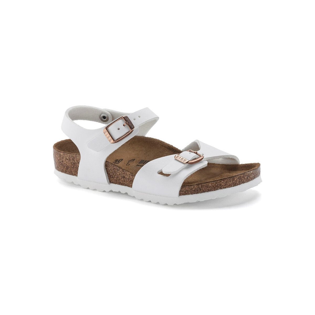 Chaussures Enfant Sandales et Nu-pieds Birkenstock rio birko-flor® Blanc