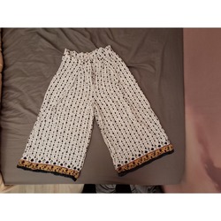 Vêtements Femme Pantalons fluides / Sarouels Camaieu Pantalon léger Blanc