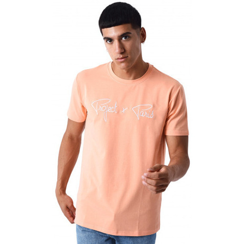 Vêtements Débardeurs / T-shirts sans manche Fleur De Safran Tee shirt  paris Unisex orange 1910076 PC2W Orange