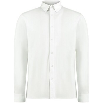 Vêtements Homme Chemises manches longues Kustom Kit KK143 Blanc
