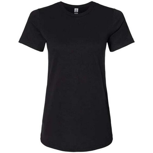 Vêtements Femme T-shirts manches longues Gildan  Noir