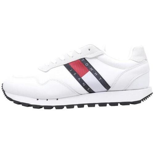 Chaussures Homme Baskets basses Tommy Hilfiger TOMMY JEANS RETRO RUNNER ESS Blanc