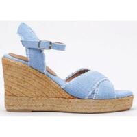 Chaussures Femme Espadrilles Sandals REFRESH 72683 Amarillo VERA Bleu