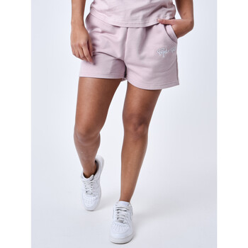 Vêtements Femme Shorts / Bermudas Project X Paris Short F234101 Rose dragée