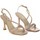 Chaussures Femme Sandales et Nu-pieds Tsakiris Mallas 740 Sandales Femme Rosa Gold Rose