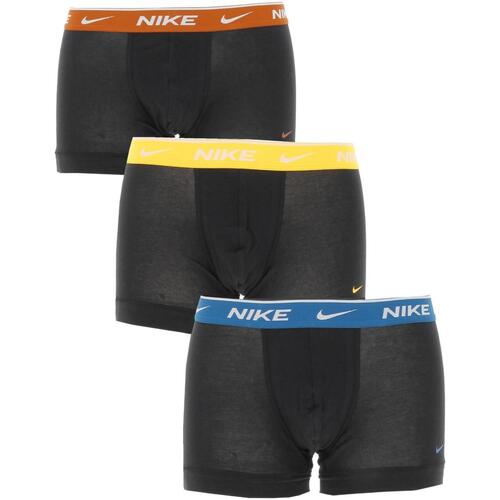 Sous-vêtements Homme Boxers Nike Trunk 3pk Noir