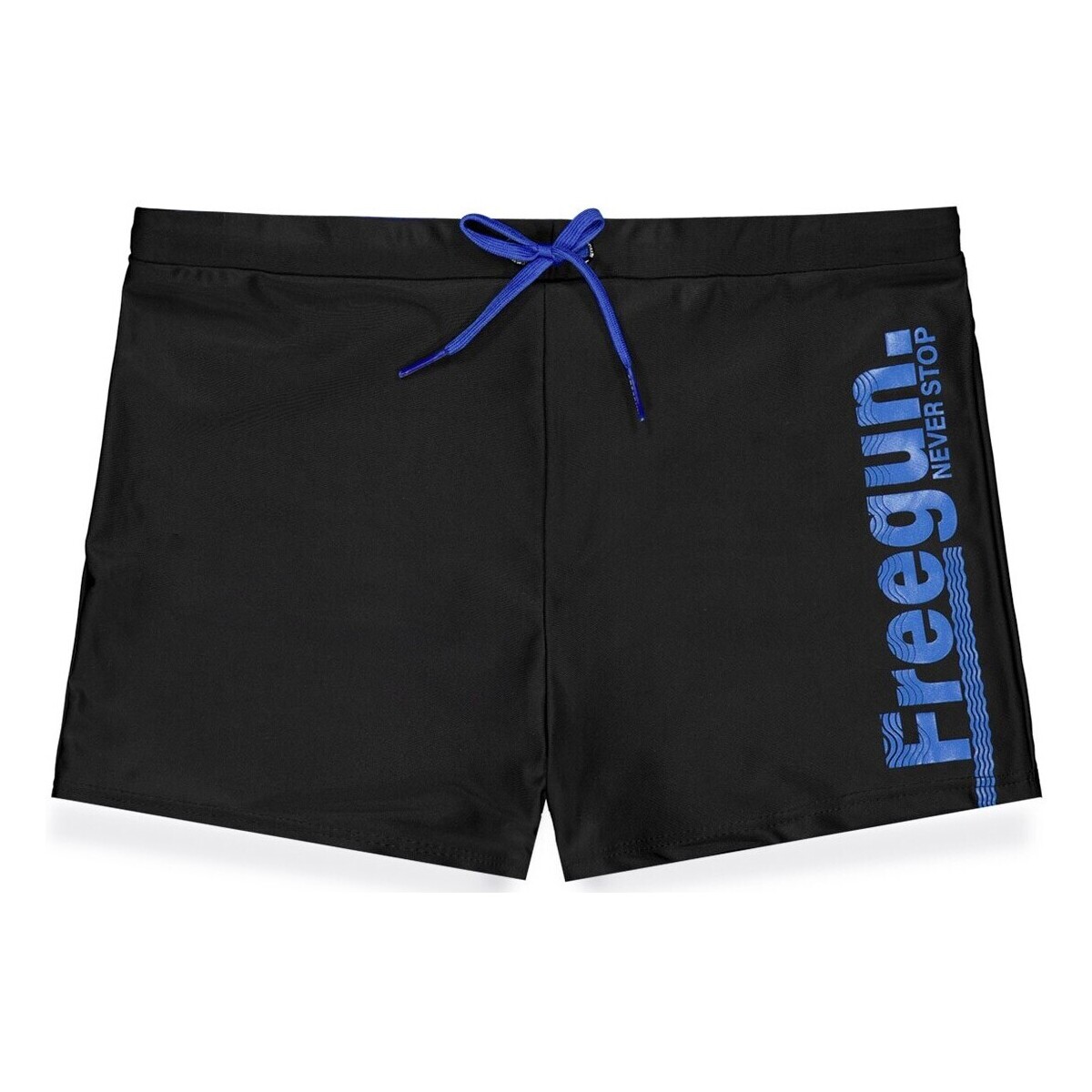 Vêtements Garçon Maillots / Shorts de bain Freegun Shorty de bain garçon uni avec logo Noir