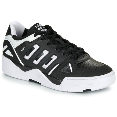Adidas Sportswear MIDCITY LOW Noir / Blanc - Livraison Gratuite | Spartoo !  - Chaussures Baskets basses Homme 63,00 €
