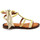 Chaussures Femme Sandales et Nu-pieds 18+ 8141 Beige