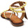 Chaussures Femme Sandales et Nu-pieds 18+ 8141 Beige
