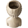 Maison & Déco Vases / caches pots d'intérieur Tdk Import Vase fillette Bubble taupe 26 cm Marron