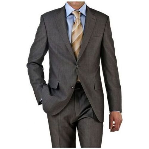 Vêtements Homme Costumes  Kebello Costume tissu 100% Laine gris Gris H Gris