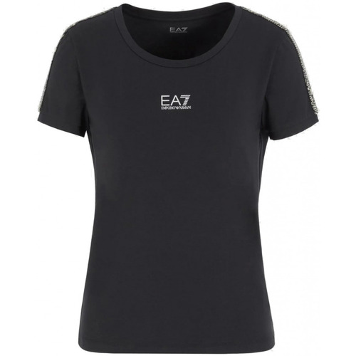 Vêtements Femme T-shirts & Polos Ea7 Emporio Armani sneakersy T-shirt EA7 3RTT28 TJ6SZ Donna Noir