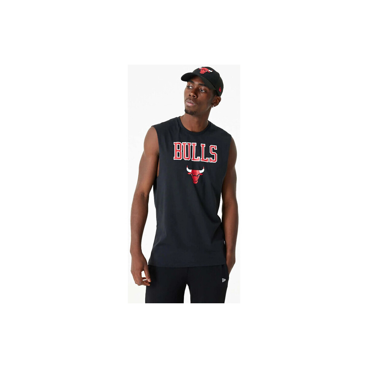 Vêtements etro chest logo polo shirt item Débardeur NBA Chicago Bulls Ne Multicolore