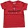 Vêtements Enfant T-shirts Purple & Polos Redskins 180100 Rouge