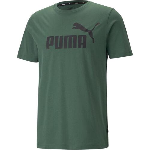 Vêtements Homme t-shirt proves it Puma Essentials Logo Vert