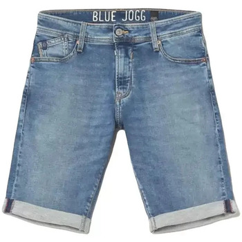 Vêtements Homme Shorts / Bermudas Le Temps des Cerises jogg Bleu