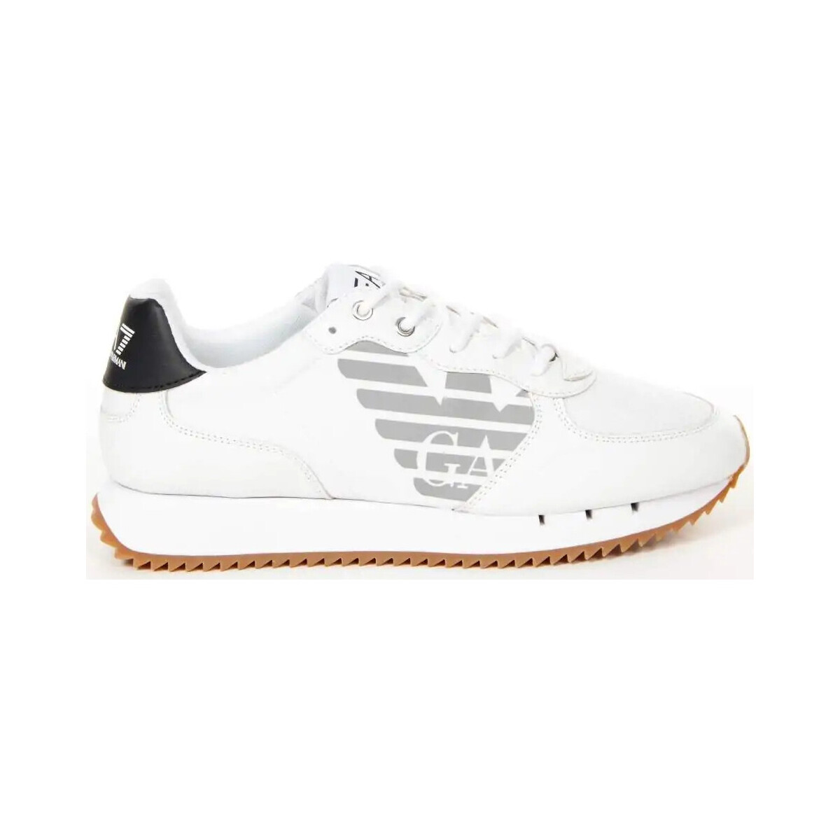 Chaussures Homme Baskets basses Emporio Armani GA authentic Blanc