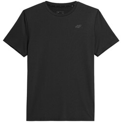 Vêtements Homme T-shirts manches courtes 4F SS23TFTSM259 Noir