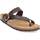 Chaussures Homme Sandales et Nu-pieds Interbios SANDALES CRAZY INTERNAIL 9511 MOKA_CUIVRE