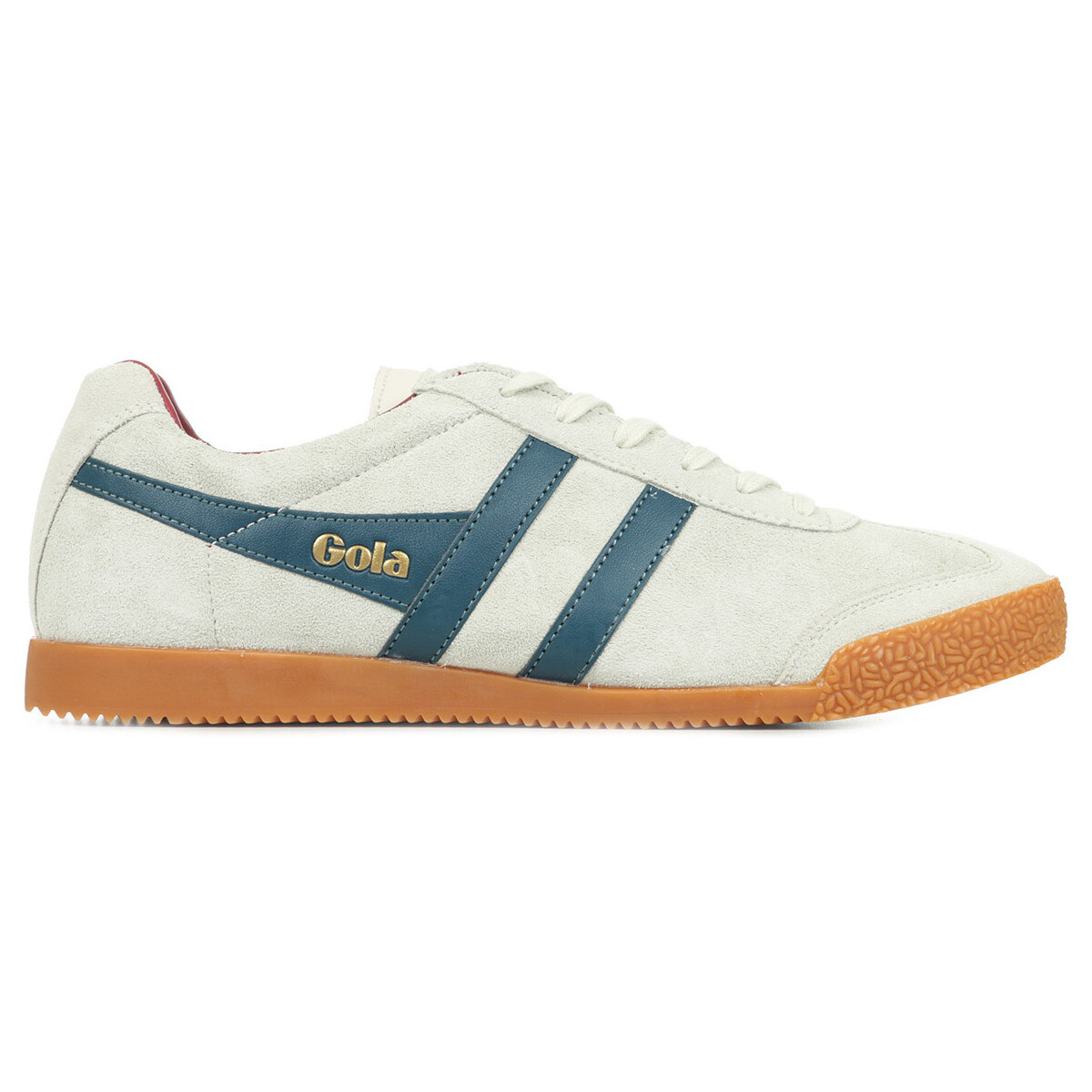 Chaussures Homme Baskets mode Gola Harrier Suede Gris