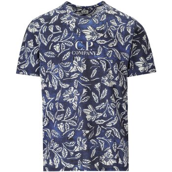 Vêtements Homme T-shirts manches courtes C.p. Company T-Shirt Bleu