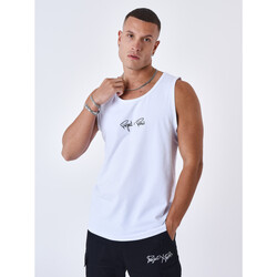 Vêtements Homme Débardeurs / T-shirts sans manche Project X Paris Débardeur 2310046 Blanc