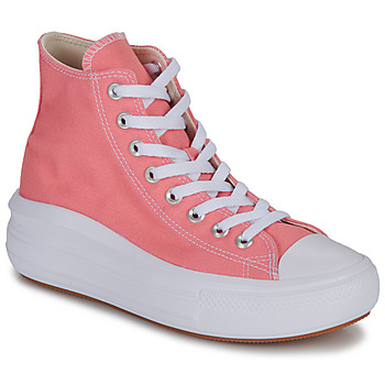 Chaussures Femme Baskets montantes Low Converse CHUCK TAYLOR ALL STAR MOVE PLATFORM SEASONAL COLOR Rose