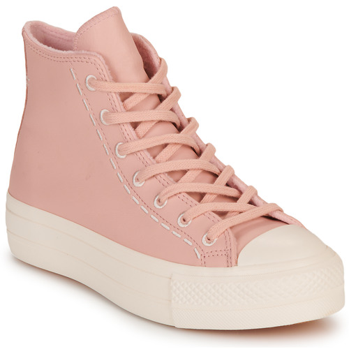 Chaussures Femme Baskets montantes Converse CHUCK TAYLOR ALL Dainty LIFT Rose
