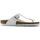Chaussures Femme Sandales et Nu-pieds Birkenstock Gizeh 43731 Regular - White Blanc