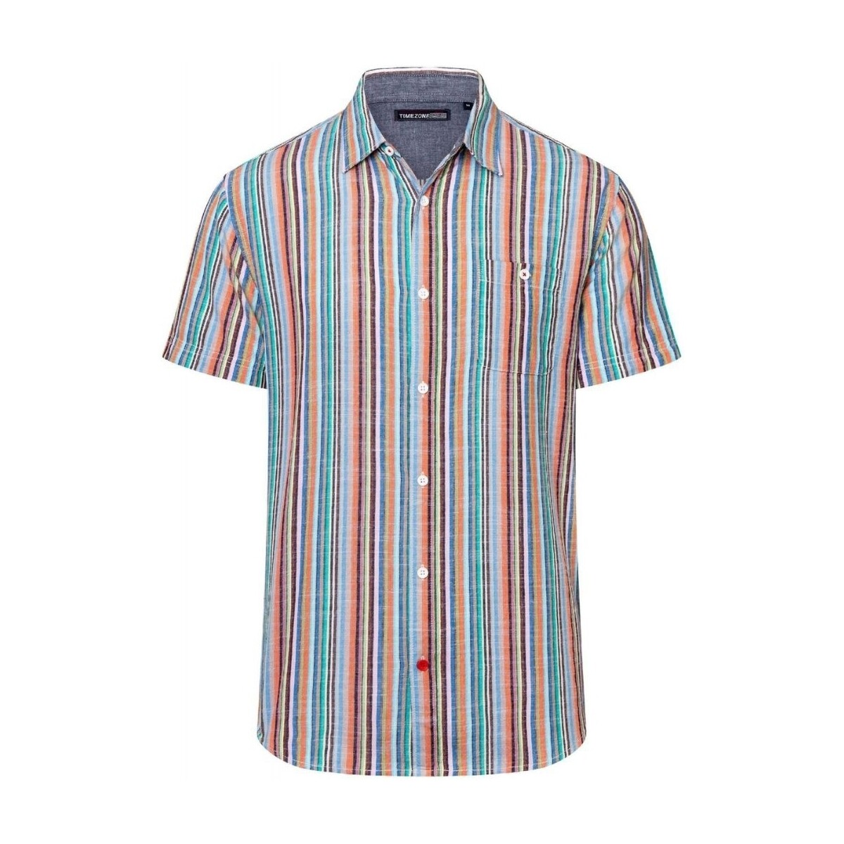 Vêtements Homme Chemises manches longues Timezone Chemise homme  Ref 59960 Multi Multicolore