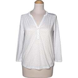 Vêtements Femme Jacob Cohen umlaut printed T-shirt H&M top manches longues  34 - T0 - XS Blanc Blanc