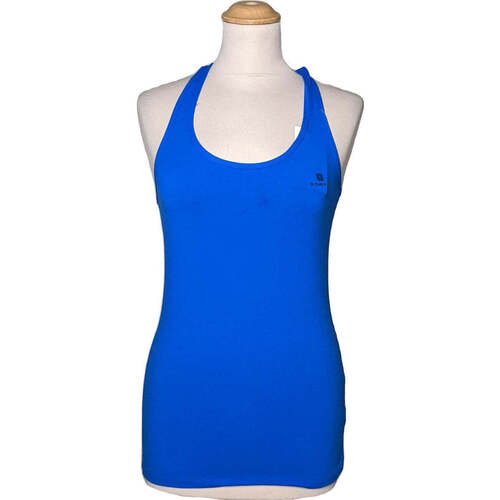 Vêtements Femme Galettes de chaise Decathlon débardeur  34 - T0 - XS Bleu Bleu