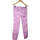 Vêtements Femme Pantalons Elisa Cavaletti 36 - T1 - S Violet