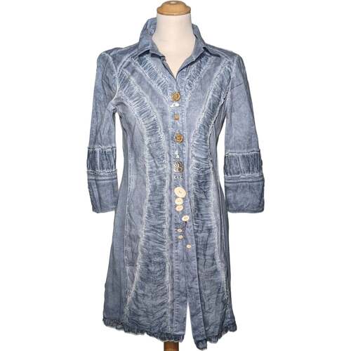 Vêtements Femme Robes courtes Elisa Cavaletti robe courte  36 - T1 - S Bleu Bleu