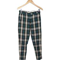 Vêtements Femme Pantalons Essentiel Pantalon Droit Femme  34 - T0 - Xs Vert