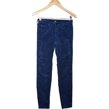 Vêtements Femme Pantalons Lee Pantalon Droit Femme  34 - T0 - Xs Bleu