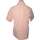 Vêtements Homme Chemises manches longues Torrente 42 - T4 - L/XL Rose