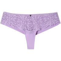 Sous-vêtements Femme Shorties & boxers Pomm'poire Shorty tanga violet Lilas Violet
