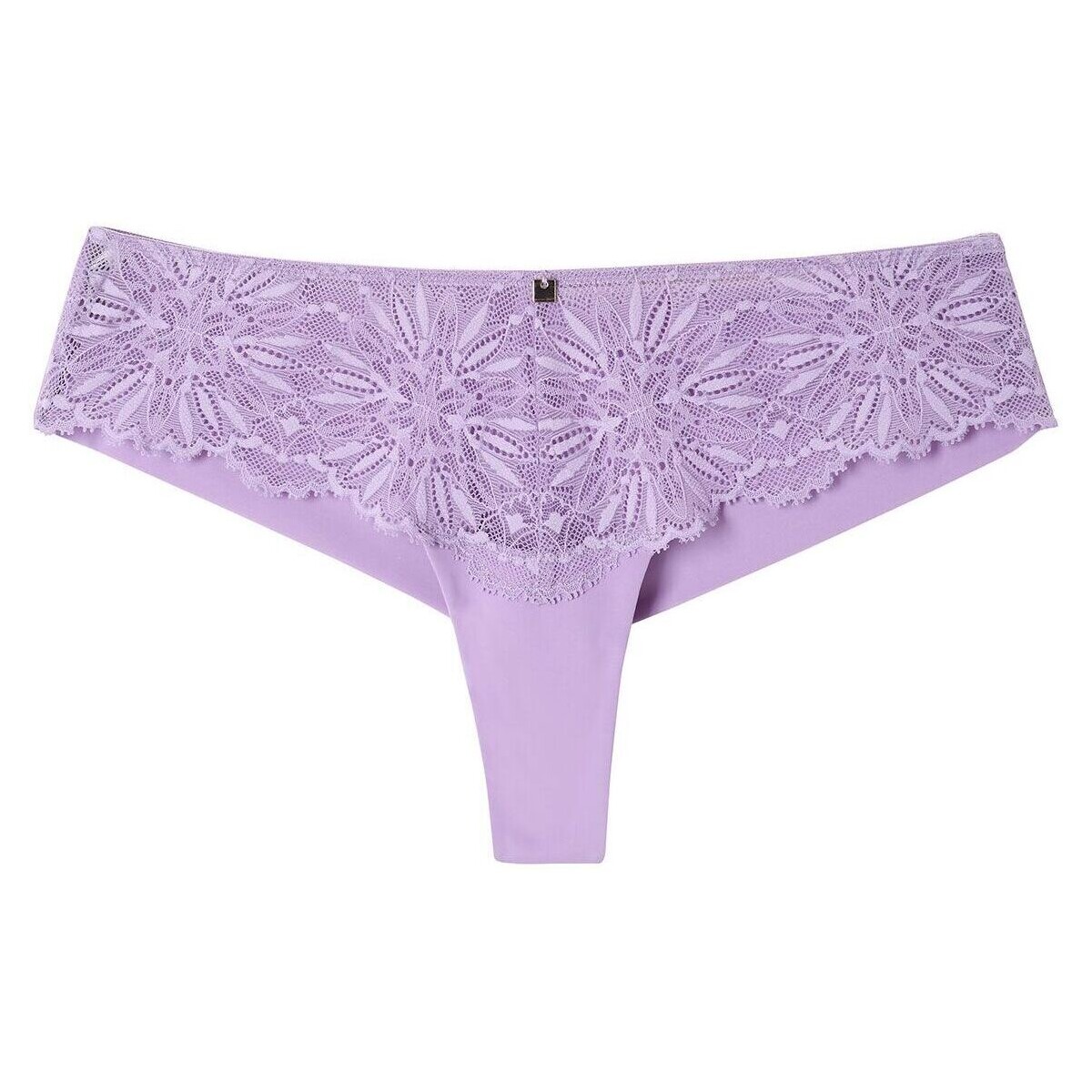 Sous-vêtements Femme Shorties & boxers Pomm'poire Shorty tanga violet Lilas Violet