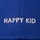 Accessoires textile Enfant Chapeaux Isotoner Casquette message brodé happy kid Bleu