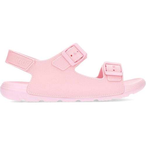 Chaussures Fille Pantoufles / Chaussons IGOR SANDALE  S10298 Rose